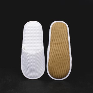 Slipper รองเท้าโรงแรมผ้ารังผึ้งแบบหัวปิด